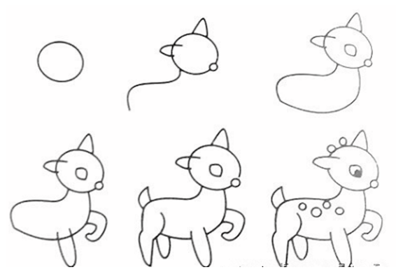 做试管代生经验，2分钟学会的简笔画动物的画法 100种动物简笔画步骤图