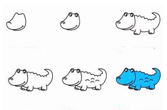 做试管代生经验，2分钟学会的简笔画动物的画法 100种动物简笔画步骤图